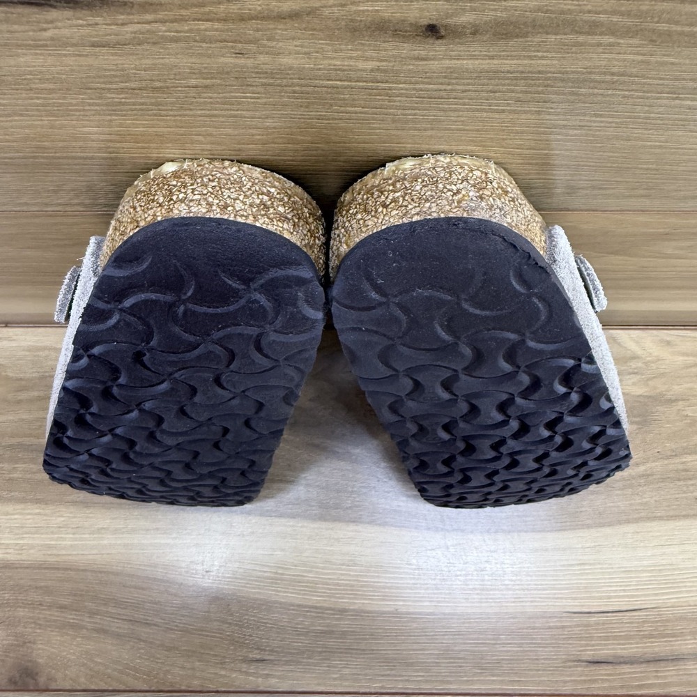 Birkenstock Boston Clogs Taupe 8 N EU 39 Soft Footbed Suede Minimalist Old Money - Picture 10 of 10